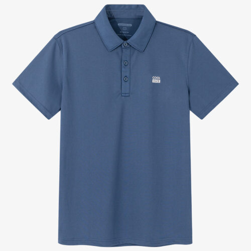 Áo Polo thể thao nam ProMax-S1 Logo thoáng khí - Xanh Aqua