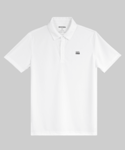 Áo Polo thể thao nam ProMax-S1 Logo thoáng khí - Trắng