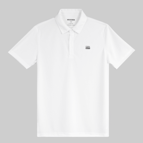 Áo Polo thể thao nam ProMax-S1 Logo thoáng khí - Trắng