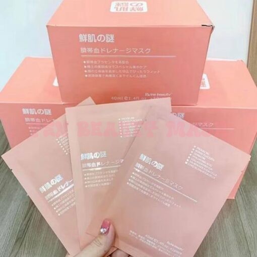 Mặt Nạ Nhau Thai Cừu Rwine Beauty Cấp Ẩm Dưỡng Ẩm Cho Da Giúp Dưỡng Trắng Sáng Phục Hồi Da Hư Tổn Làm Đẹp Da Skincare Mask nhauthaicuu