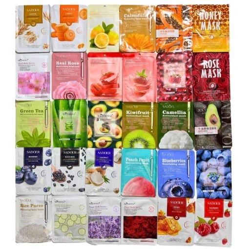 Deal 1k/ miếng mặt nạ các vị khác nhau khi mua kèm các combo 2,3,4,5 dành cho mọi loại da Làm Đẹp Da Skincare Cosmetics Women Kem Face Peel Da